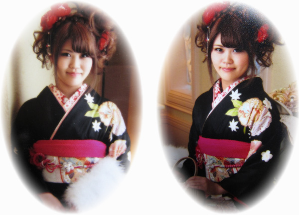 成人式・卒業式・入学式 着付け写真